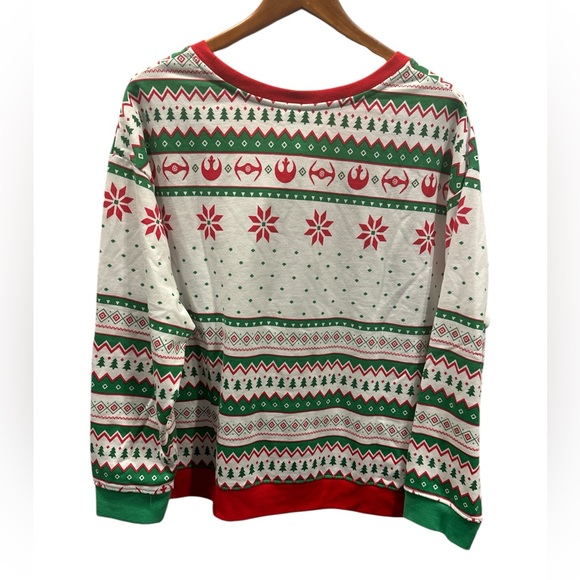 Disney Star Wars NWT Darth Vader  Ugly Christmas Sweatshirt Size 2X - Picture 4 of 4